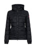 Black Abbott hooded jacket