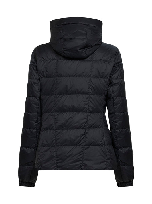 Black Abbott hooded jacket