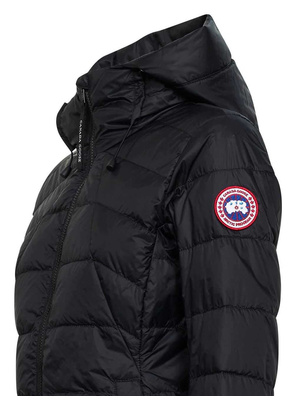 Black Abbott hooded jacket