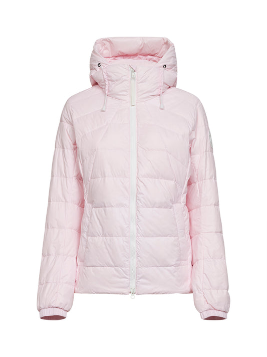 Pink Abbott White Label hooded jacket