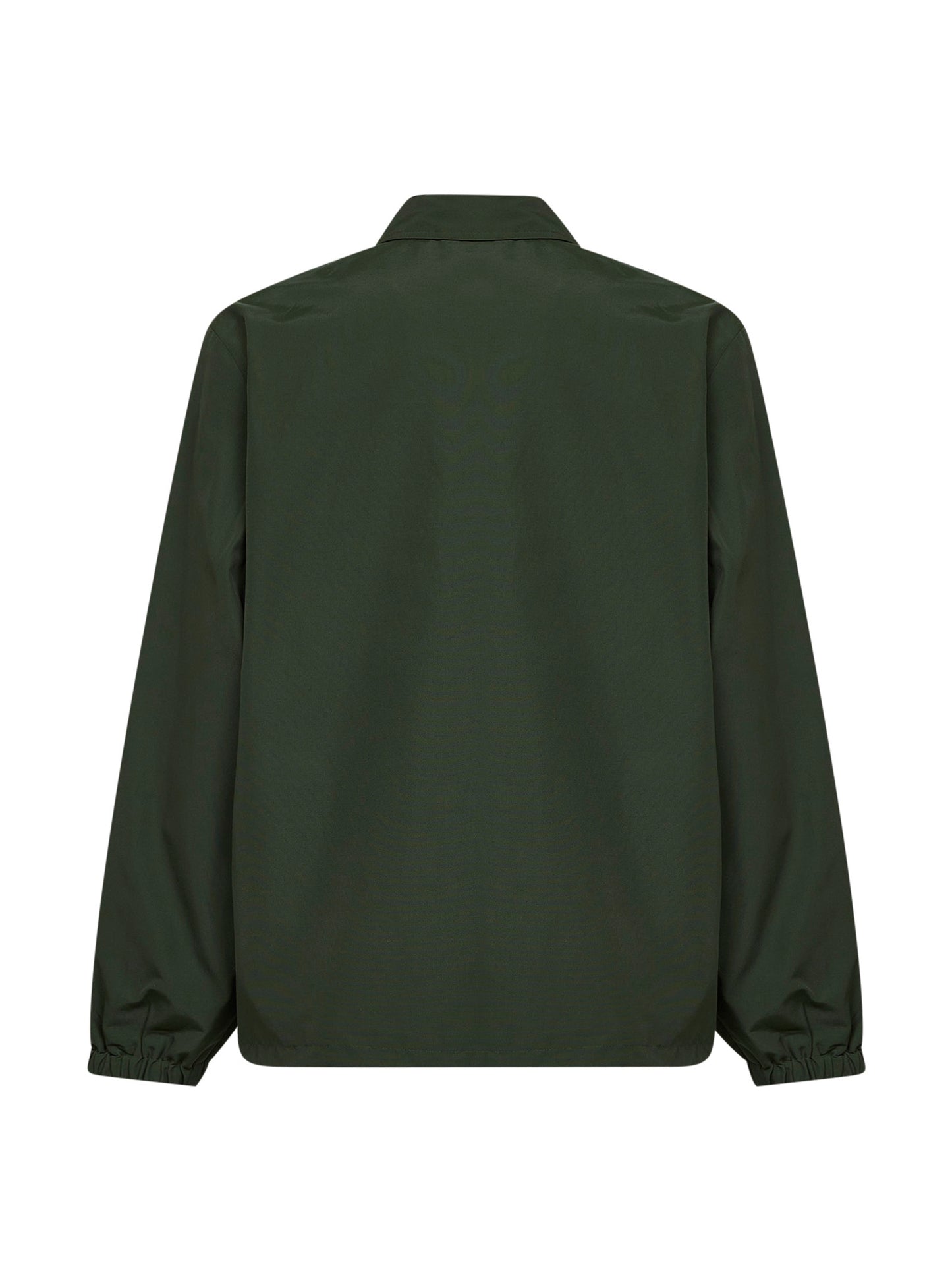 Green cotton Regency shirt jacket