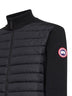Black HyBridge knit jacket
