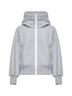 Grey Kind Fleece Chilliwack White Label hooded bomber jacket
