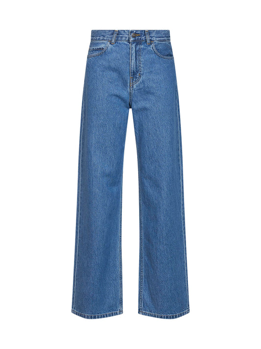 Blue loose-fit W' Jane jeans