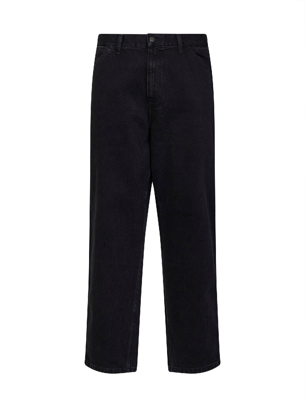 Black denim Single Knee jeans