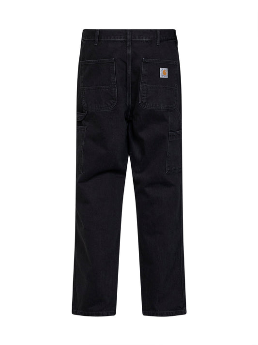 Black denim Single Knee jeans