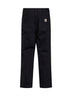 Black denim Single Knee jeans