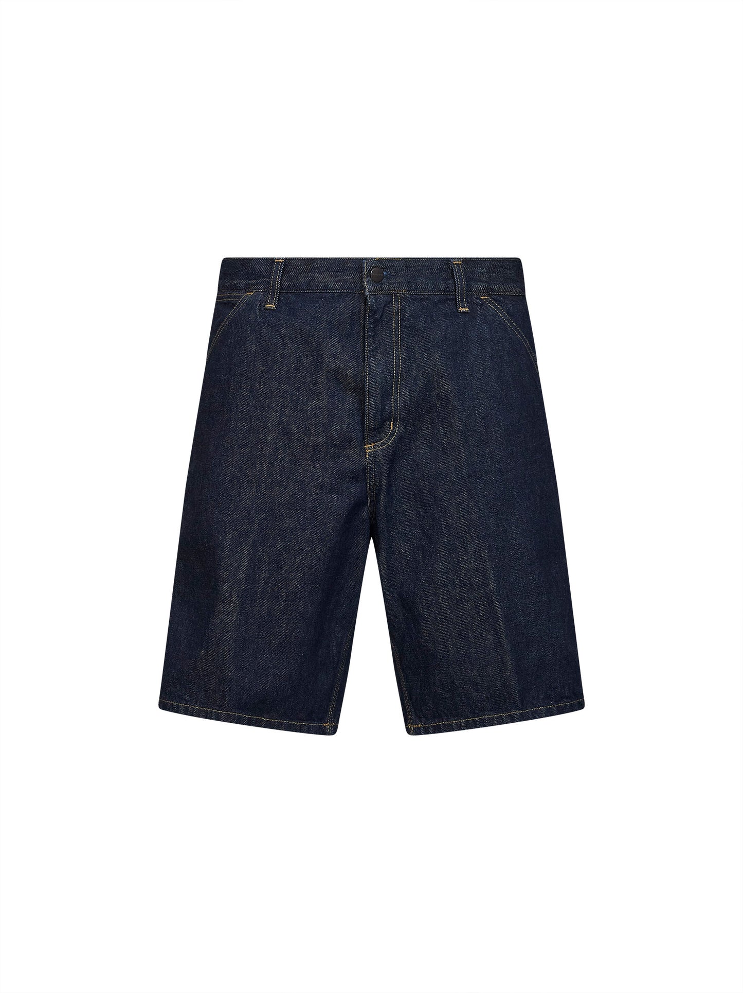 Blue denim Single Knee shorts