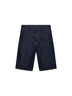 Blue denim Single Knee shorts