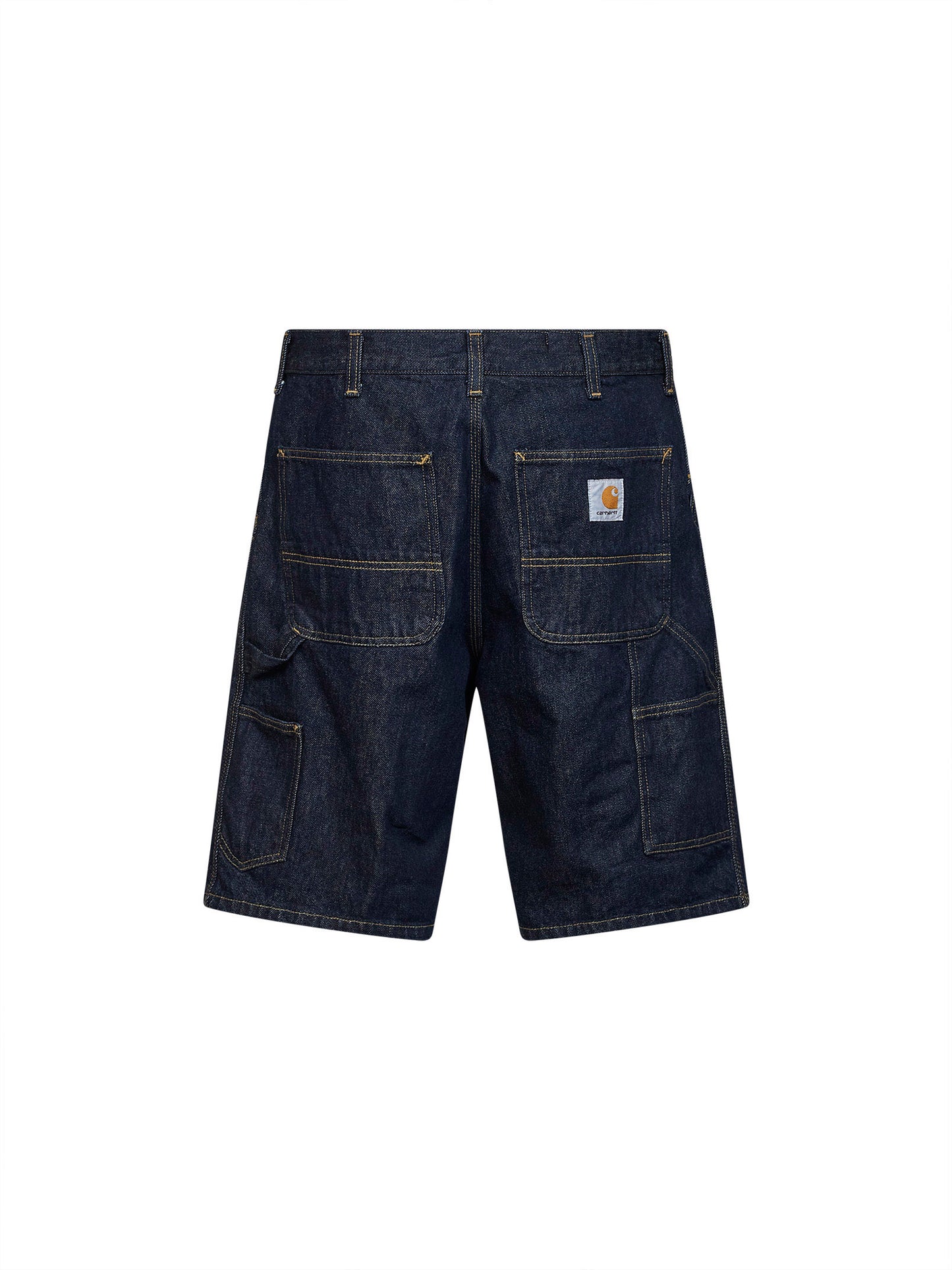 Blue denim Single Knee shorts