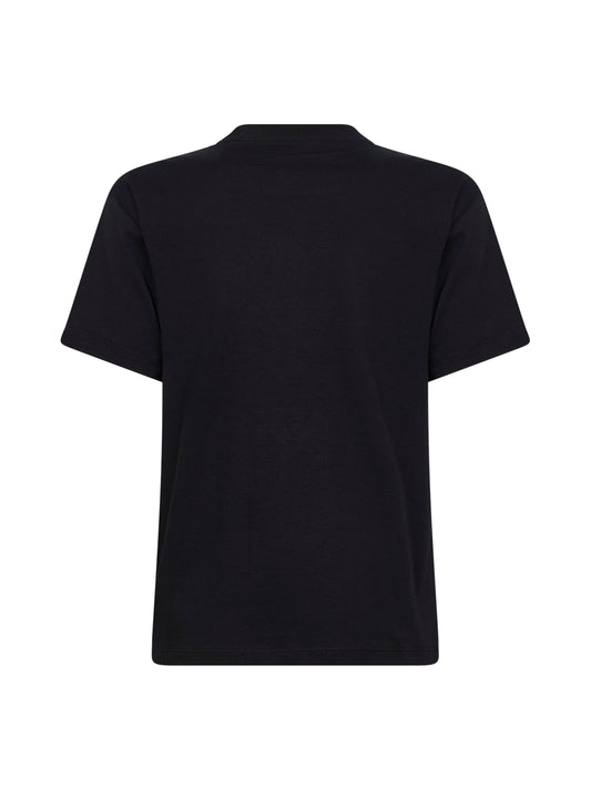 T-shirt W' S/S Pocket Heart nera