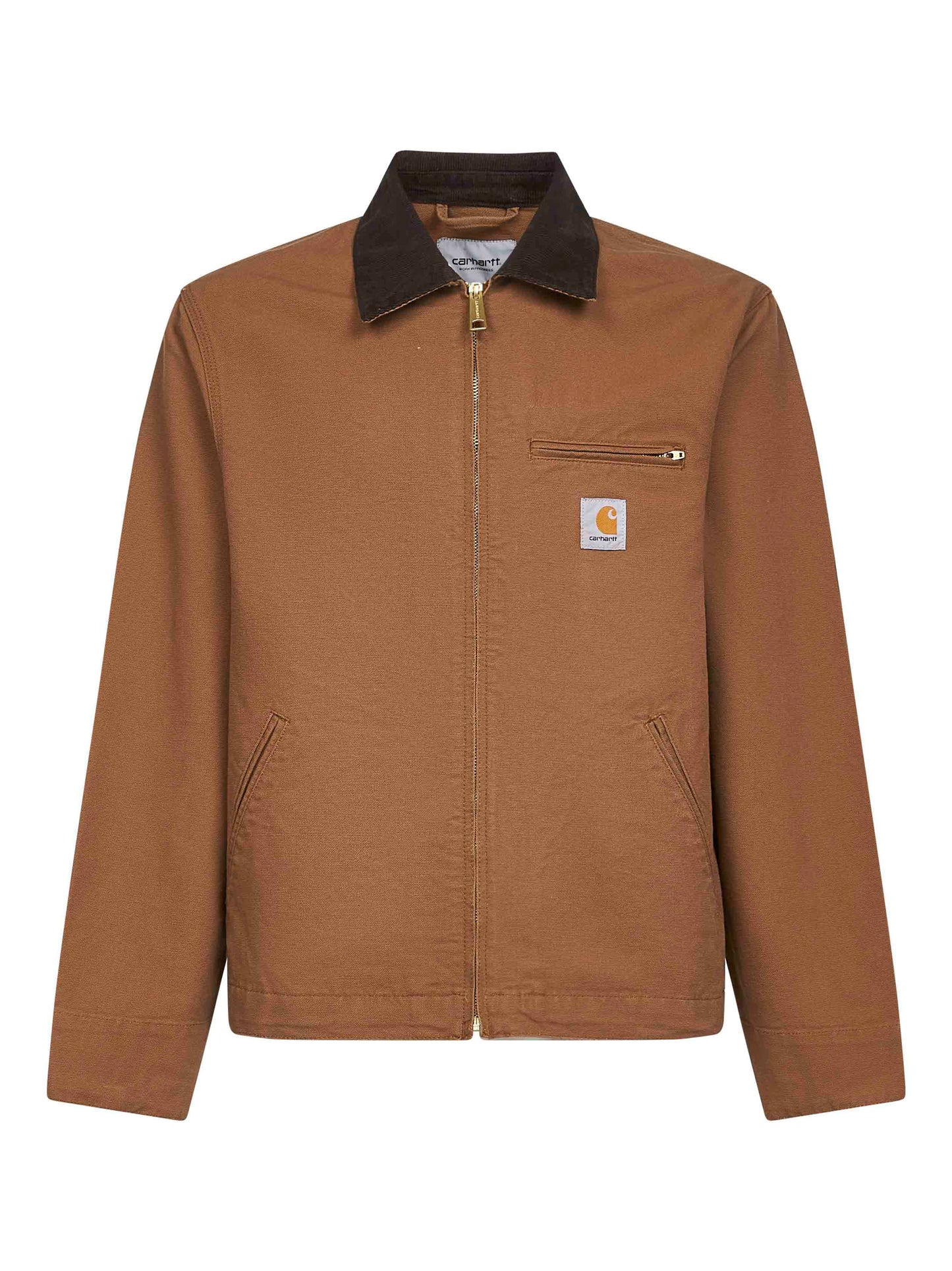 Giacca Detroit in cotone marrone