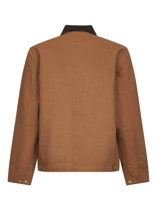 Giacca Detroit in cotone marrone