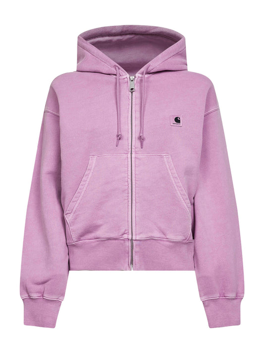 Felpa con zip e cappuccio W' Hooded Nelson Jacket viola