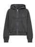 Felpa con zip e cappuccio W' Hooded Nelson Jacket nera