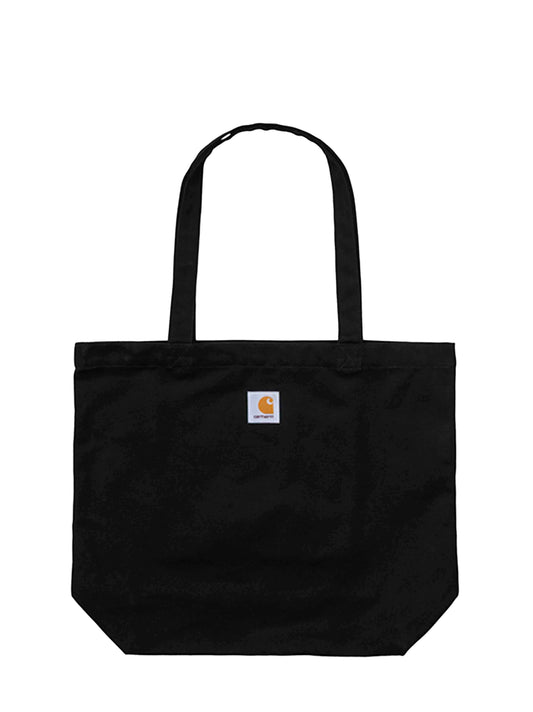 Black Canvas Graphic Tote tote bag