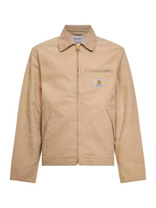 Dusty brown canvas Detroit Jacket