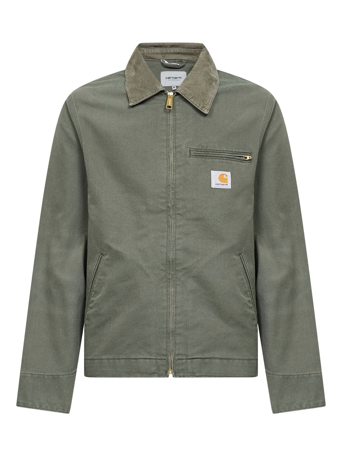 Leaf green canvas Detroit Jacket