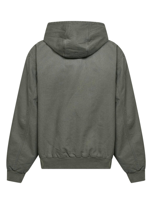 Leaf green OG Active hooded jacket