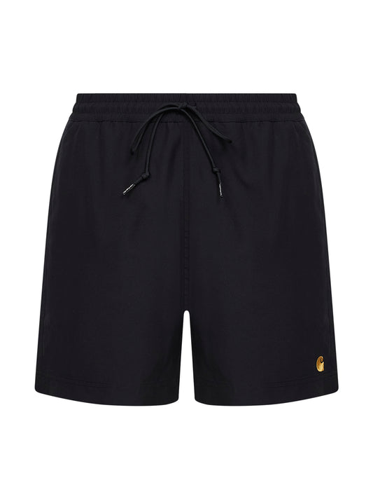 Black Chase Swim Trunks