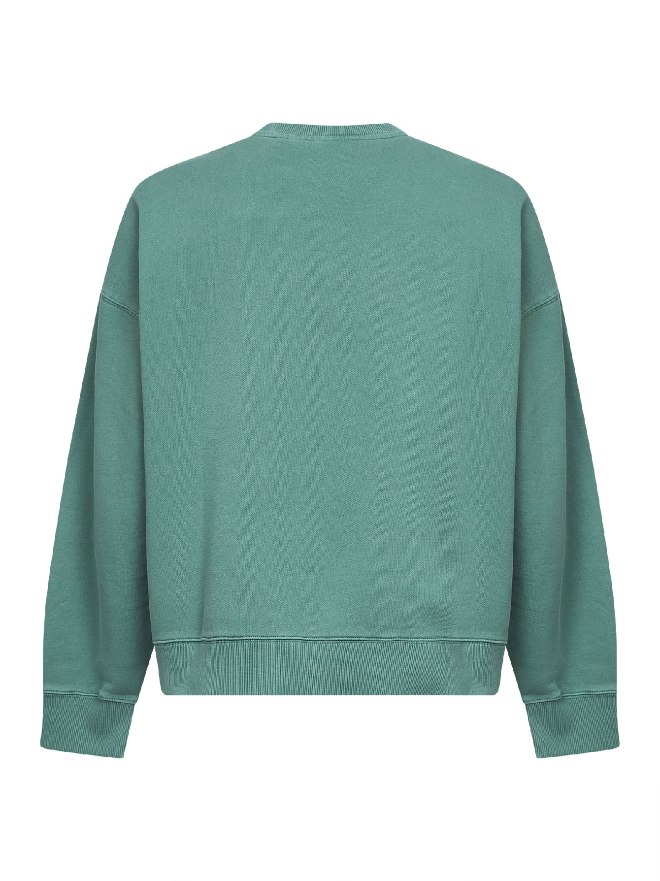 Felpa girocollo Benton verde<BR/>