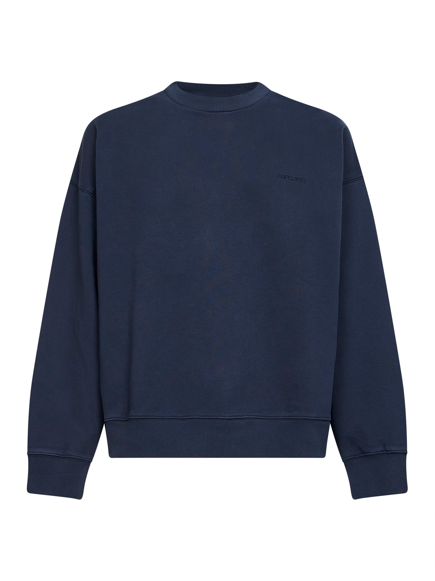 Felpa girocollo Benton blu