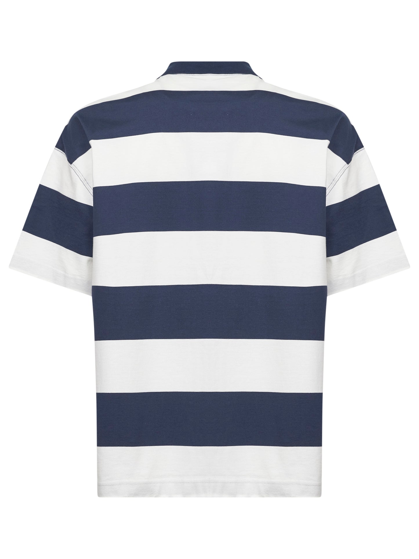 Polo a righe S/S Delray Polo blu e bianca