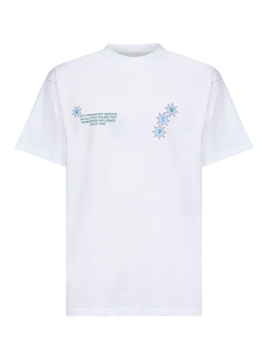 T-shirt stampata S/S C Trip T-Shirt bianca