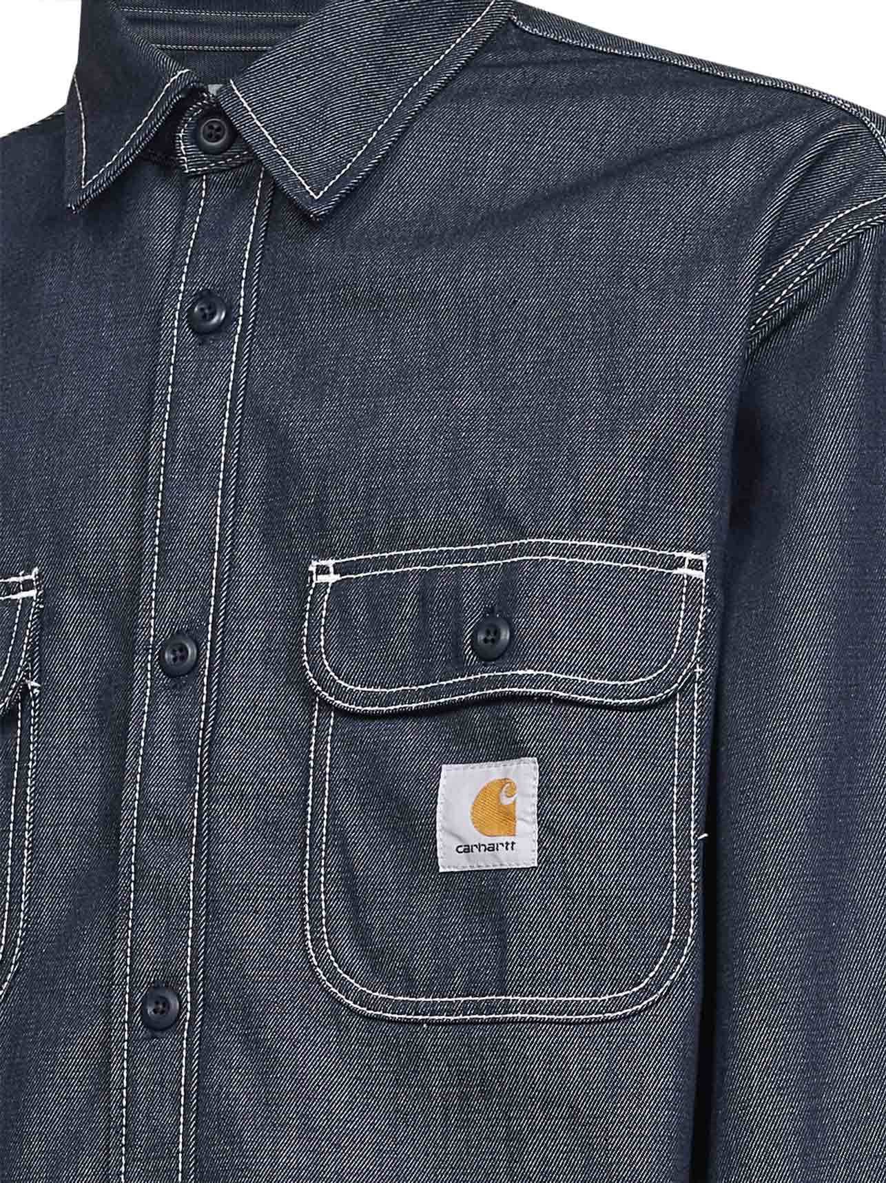 Blue Tigan Shirt Jac shirt jacket