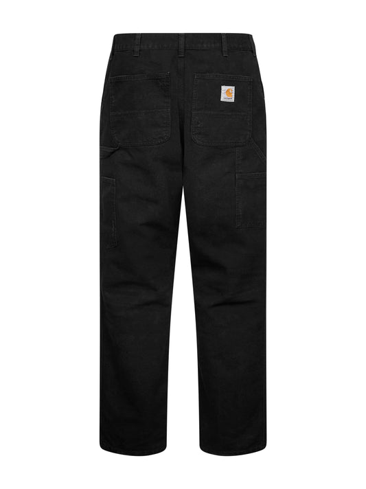 Black denim Single Knee jeans