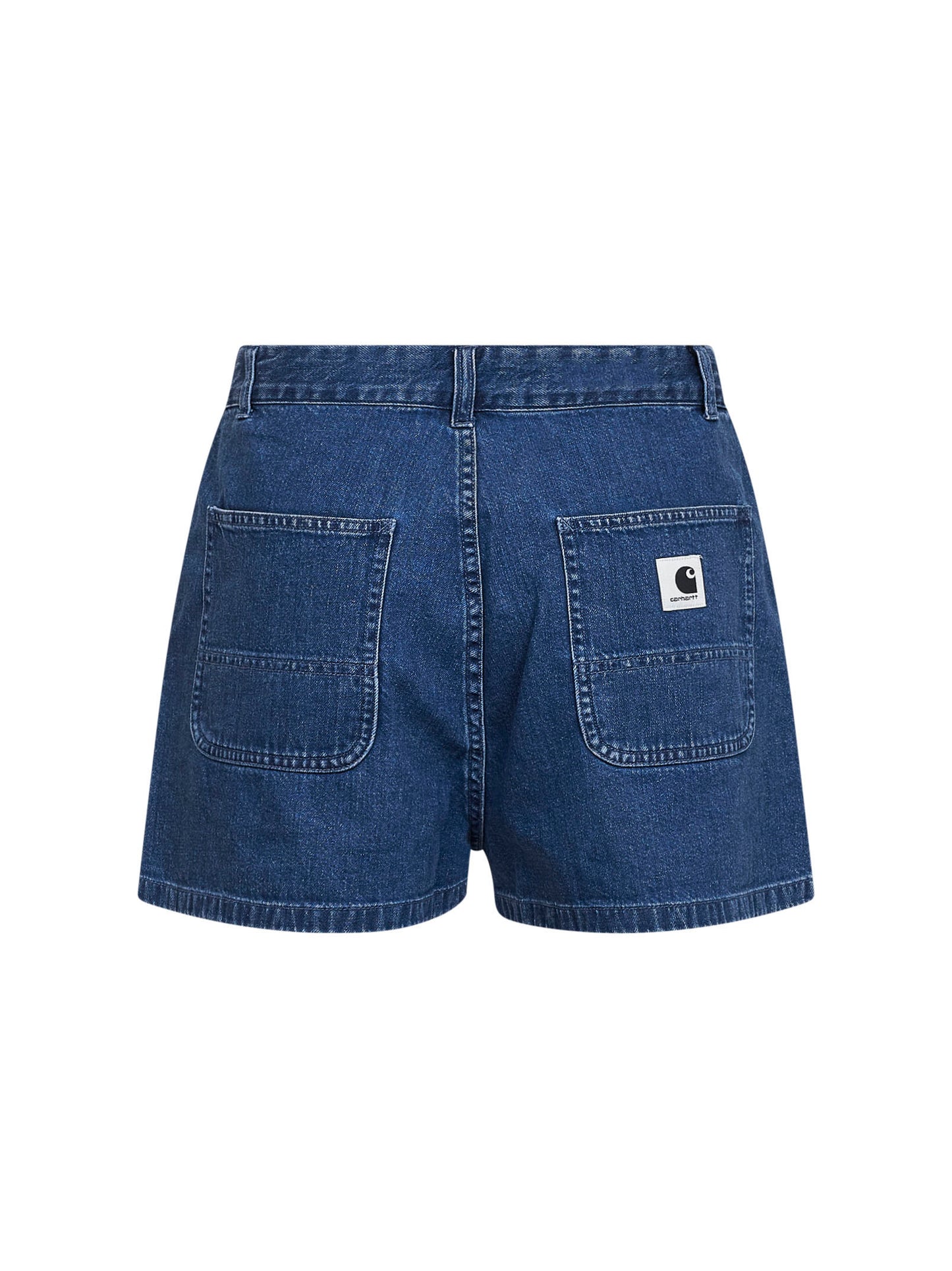 Shorts a vita alta W' Lova blu<BR/>