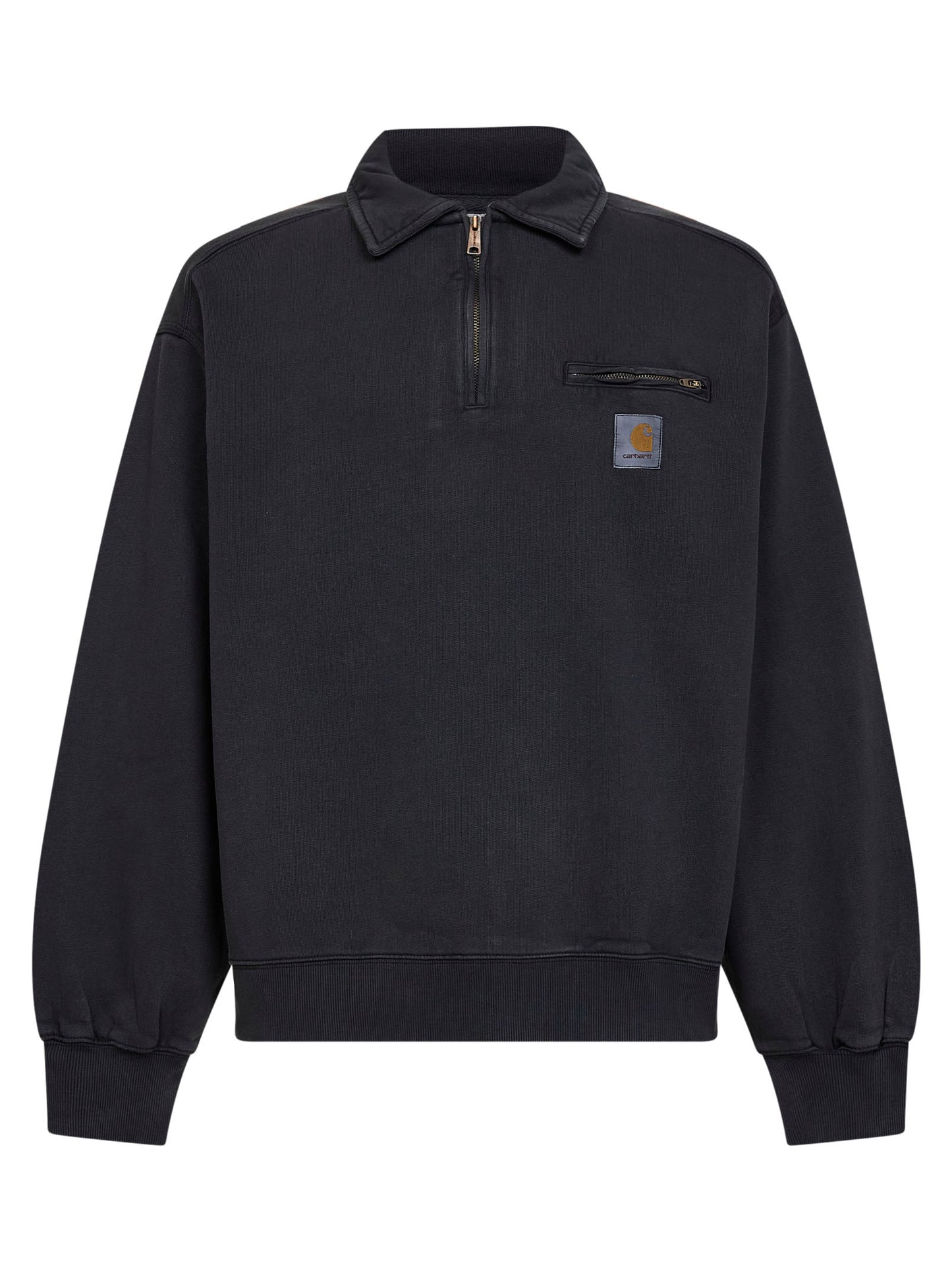 Felpa Half Zip Detroit nera