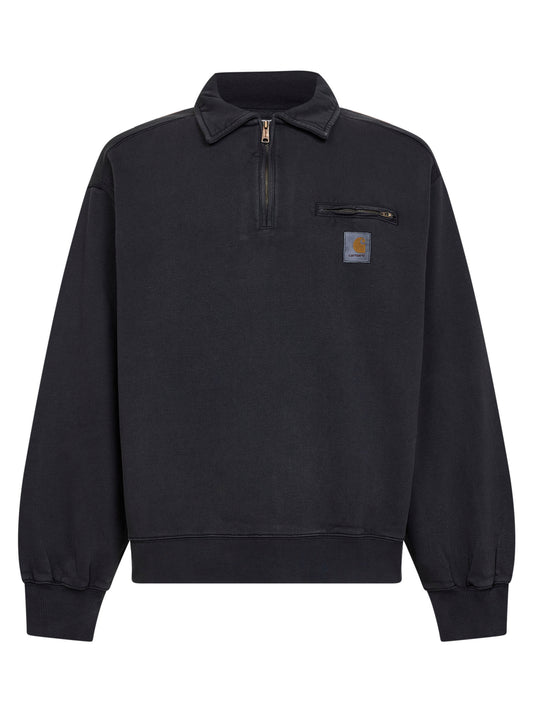 Felpa Half Zip Detroit nera
