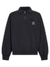 Felpa Half Zip Detroit nera