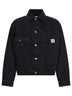 Giacca Belmar Jacket in denim stampato nero