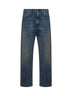 Blue Aaron five-pocket jeans