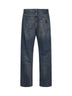 Blue Aaron five-pocket jeans