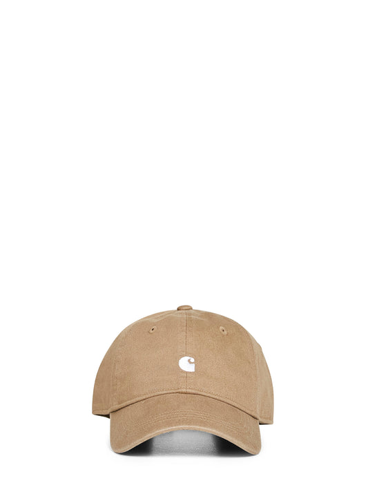 Leather Madison Logo Cap