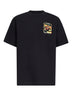 Black Heat Map Logo T-shirt