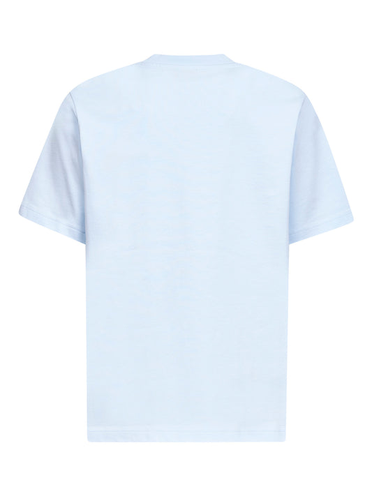 Light blue Airbrush Smiley T-shirt