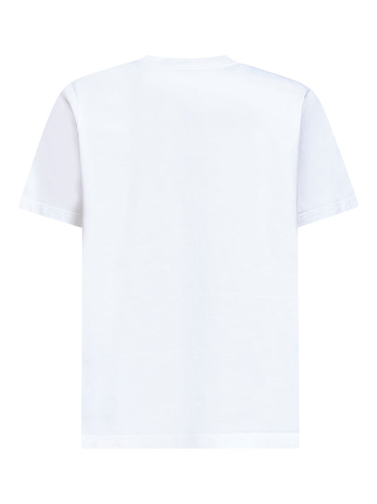 White Volcano Printed T-shirt