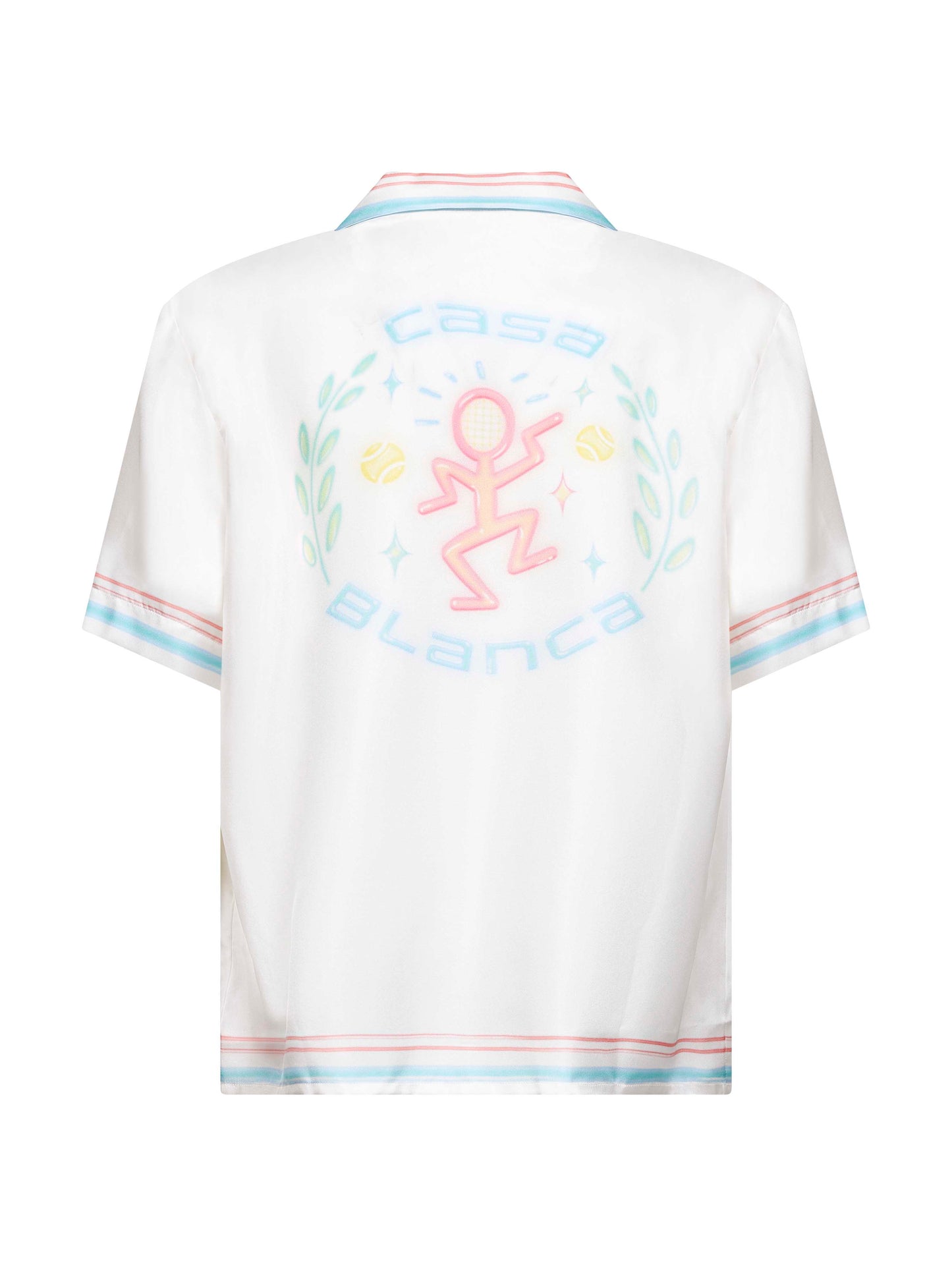 Camicia Dance Joy in twill di seta bianco