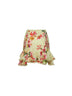 Minigonna Lush in cotone stampa floreale giallo