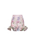 Pink floral-print cotton Turna mini skirt