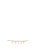 Gold Chloé Letters jewelry belt