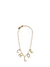 Gold Chloé Letters necklace