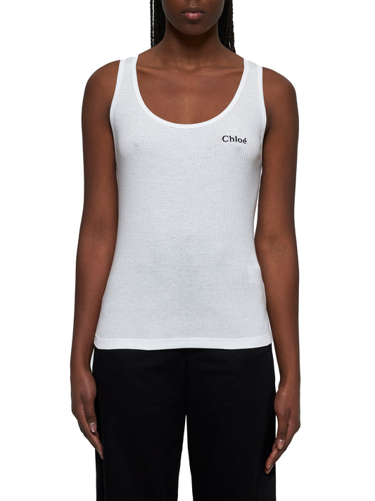 Tank top in cotone