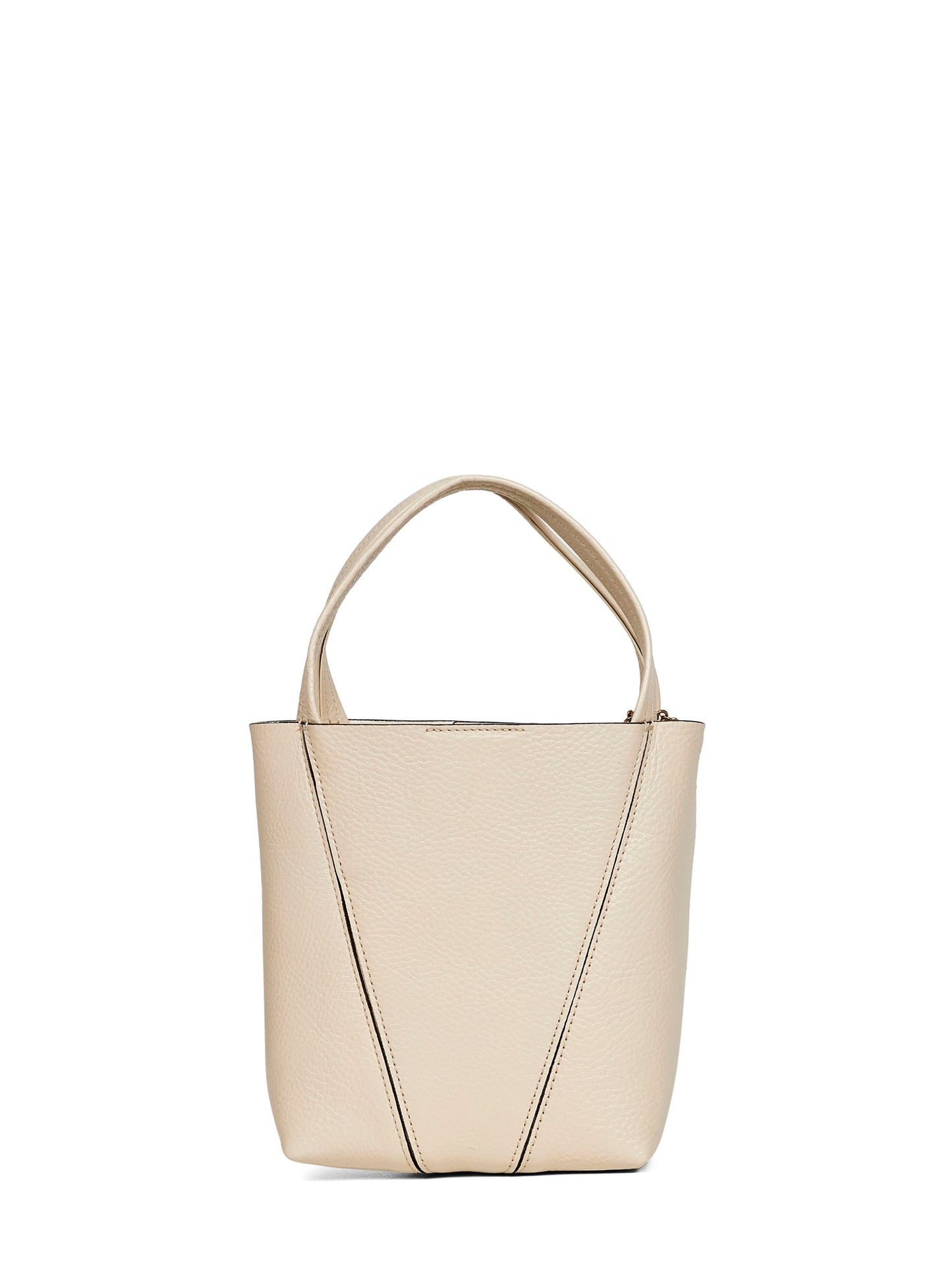 Sweet beige Chloé Spin small tote bag