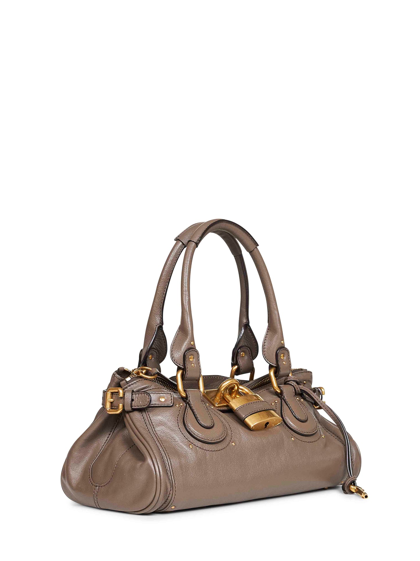 Flannel grey Paddington shoulder bag