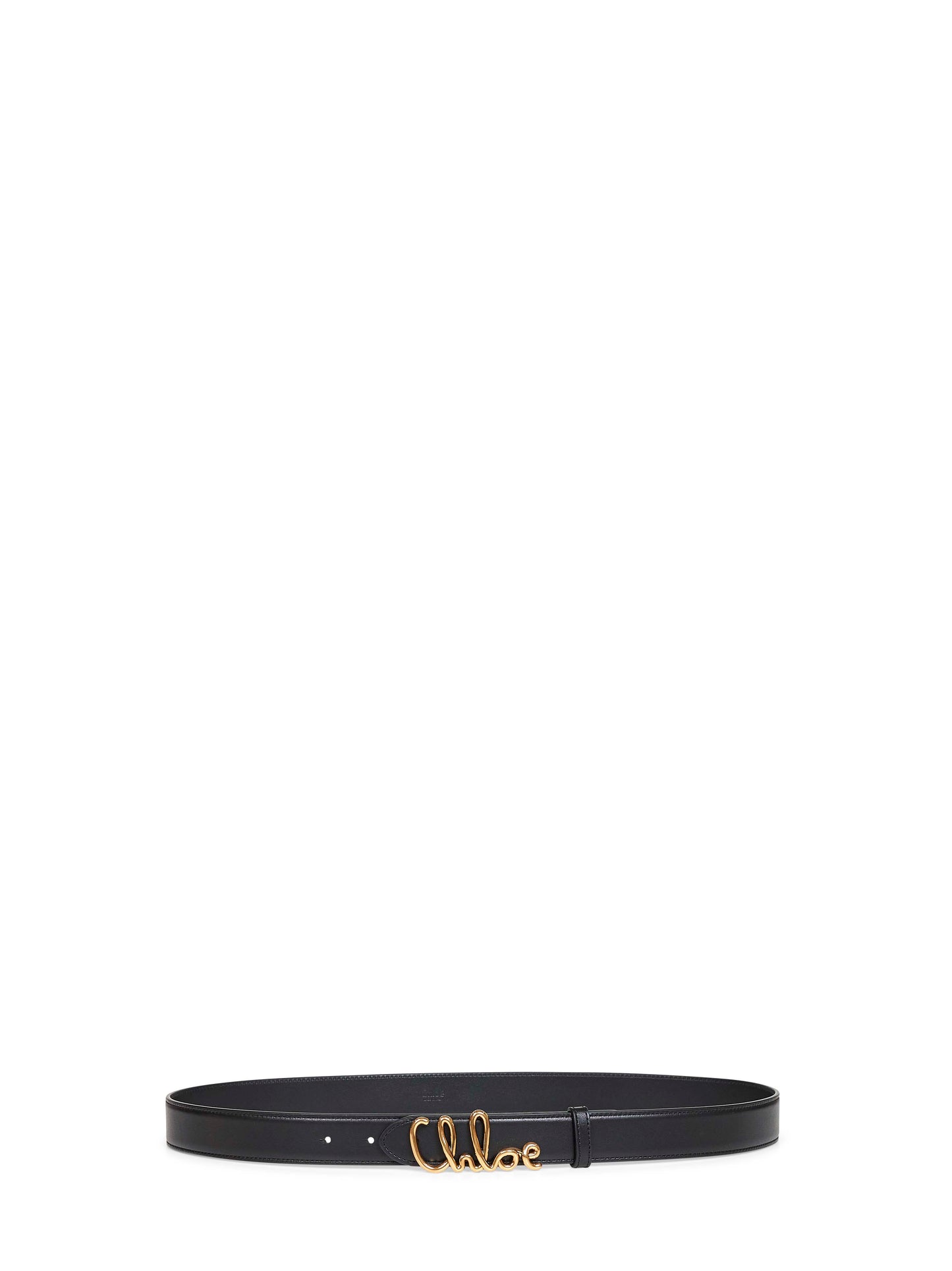 Black Chloé Iconic leather belt